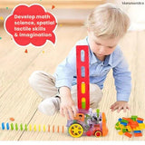 BlockChase – Race, Set, Domino | Instant Chain Reactions | Perfect for Little Hands
