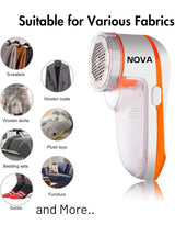 Nova Electric Lint Remover | Fabric Shaver for All Woollen Clothes