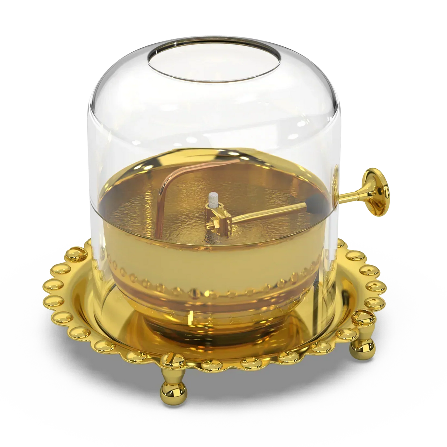 Shree Akhand Jyot Diya & Cover (not for sale)