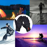 🧤 Winter Touchscreen Riding Gloves – Waterproof & Fleece Lined
