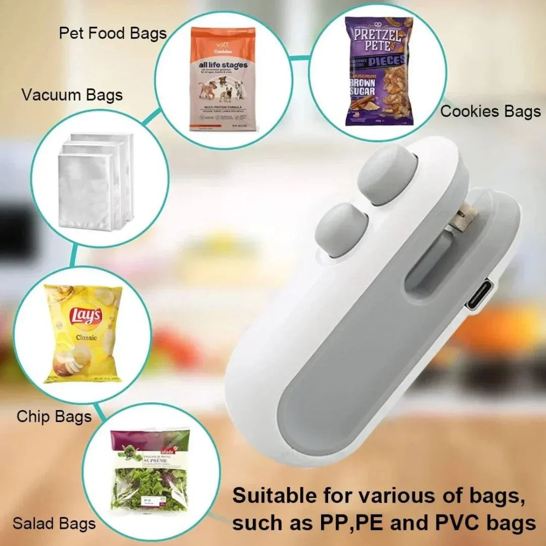 Last Day Promotion!🔥🎁 2025 Upgraded Mini Bag Sealer