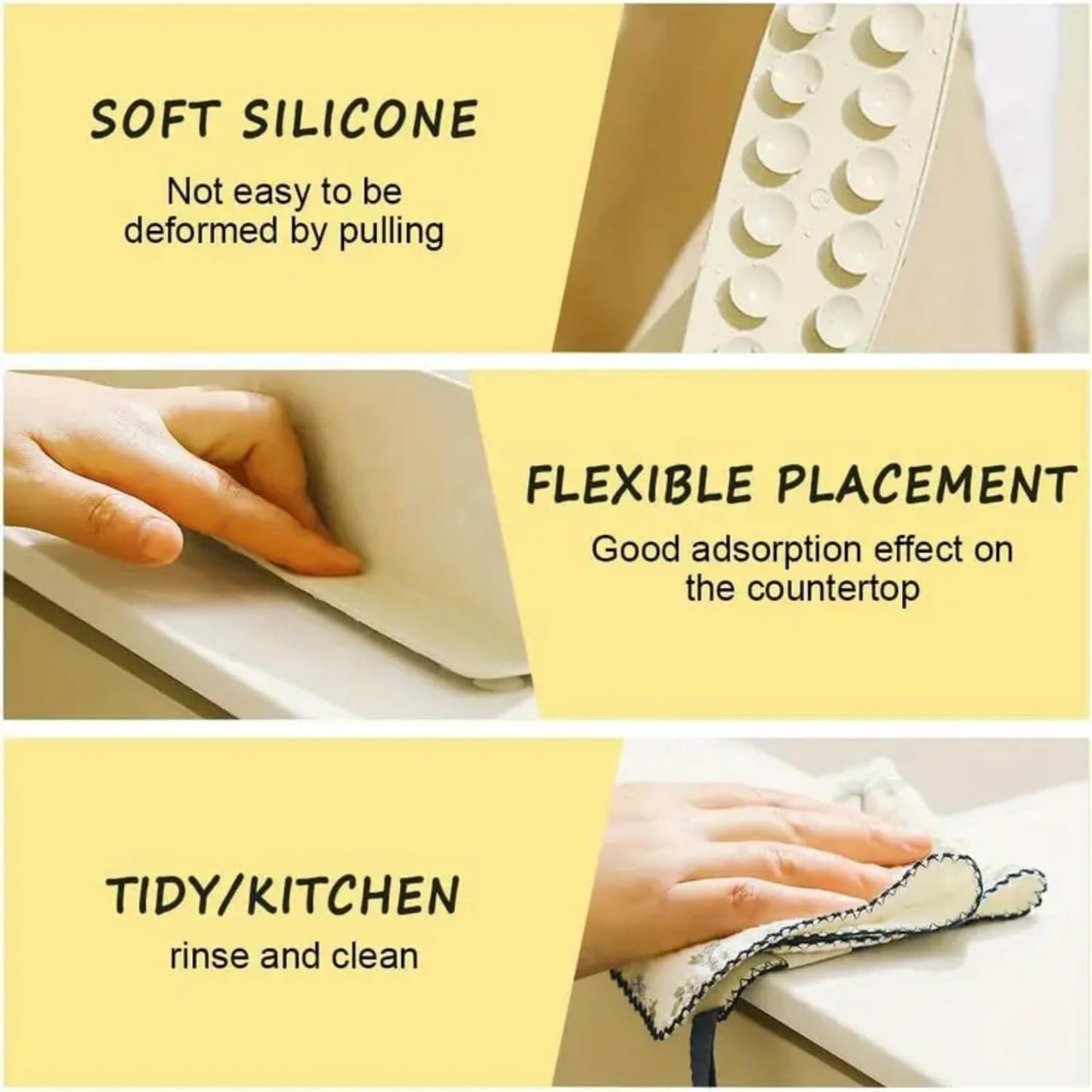 Anti-Splash Sink Guard for Kitchen Countertop Large Size (Buy 1 Get 1 Free)