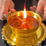 Shree Akhand Jyot Diya & Cover (not for sale)