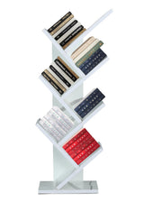🔥TreeShelf 7™ – Wooden V-Shaped Book Rack