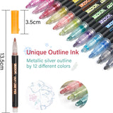 Outline Markers | 12 Color Set