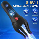 Vibrating Penis  Men'Health Trainer 3-in-1