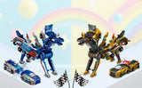 Collision Transforming Dinosaur Car Toy