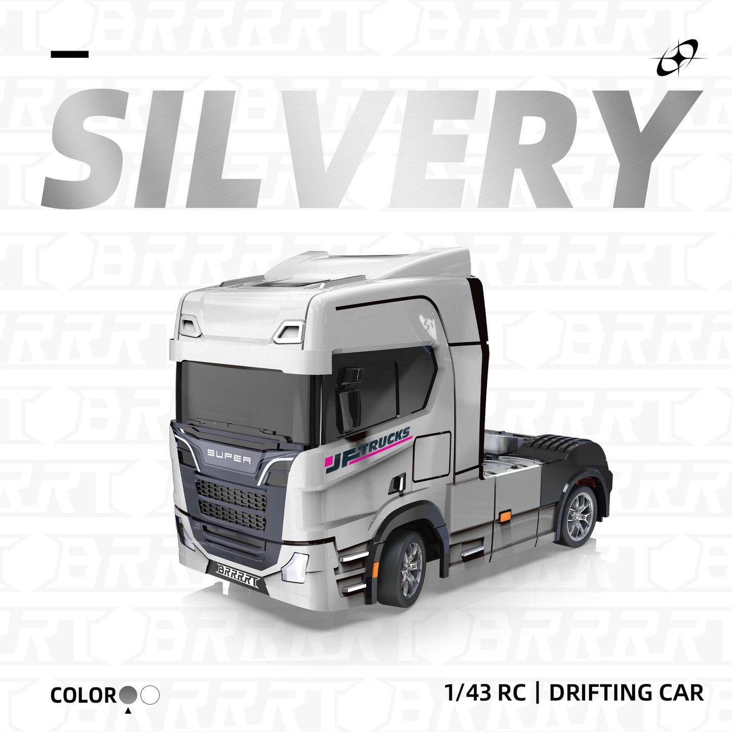 1/43 Drift RC Tractor Truck with Gyro
