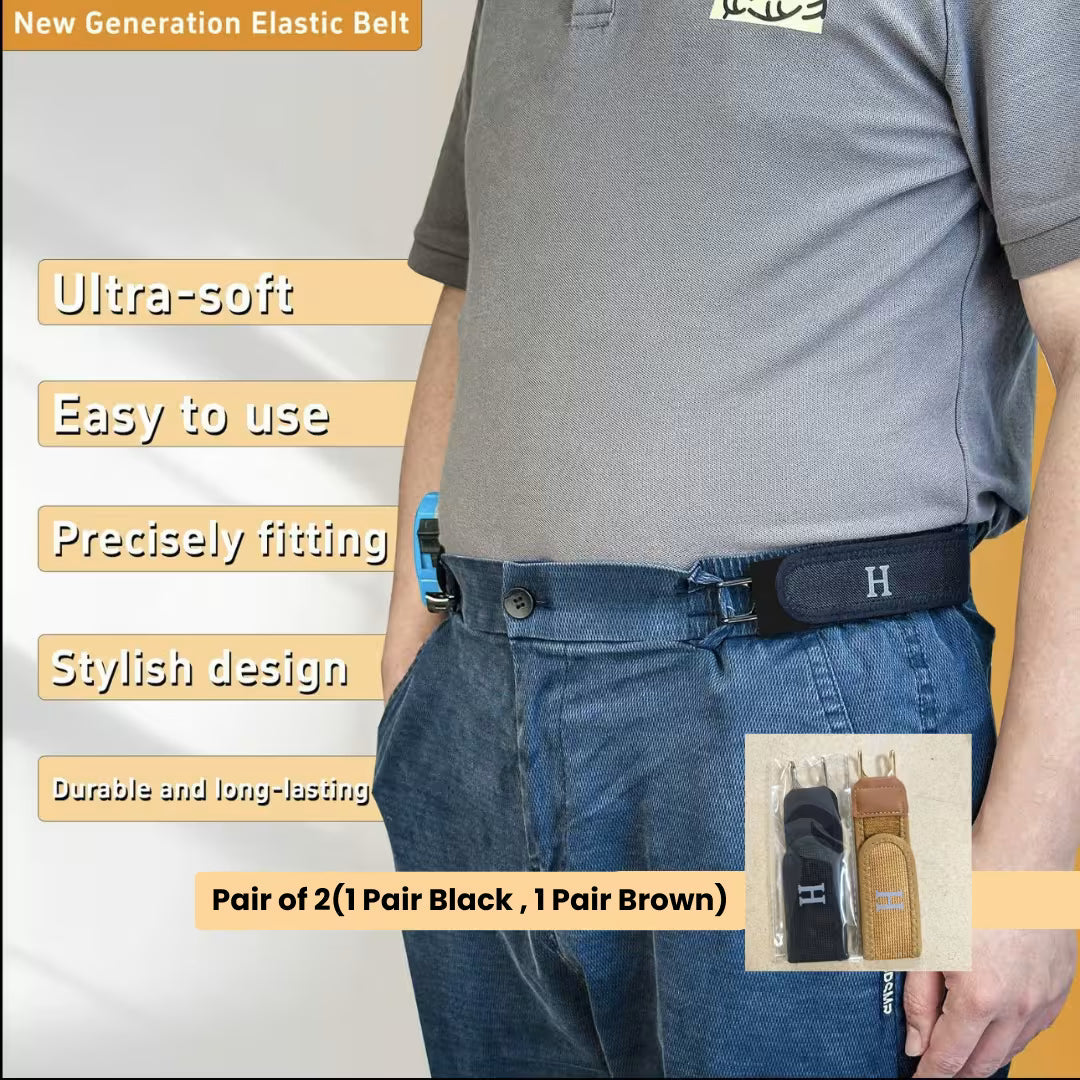 New Generation Metal Hook Elastic Belt