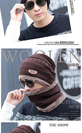 Beanie Cap & Muffler for Men