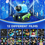 Robot Car Projector Night Light
