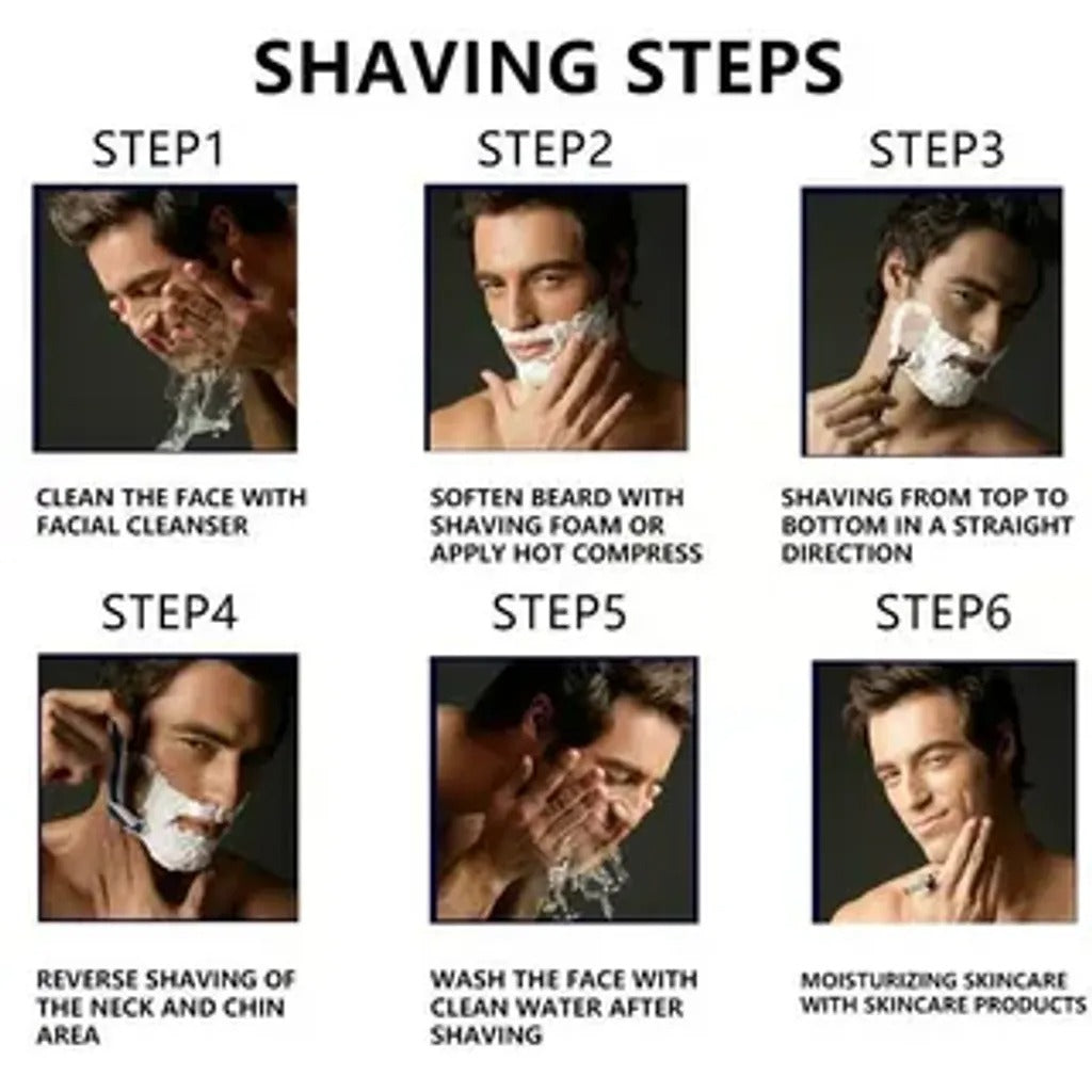 24-Piece Men's Razor Refill Set + Free Handle