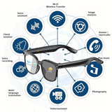 Camera Smart Glasses | AI Smart Glasses With Real-Time Translation & Object Recognition | Open-Ear Audio.