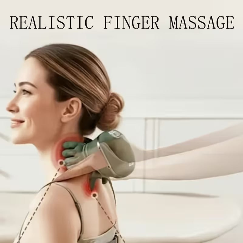 Wireless Electric Massager with 3D Real Hand