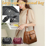Large Capacity Women's Shoulder Crossbody Bag Multi-Pocket Bag Mobile Phone Bag