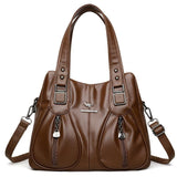 Women’s Multi-Pocket Crossbody Shoulder Handbag