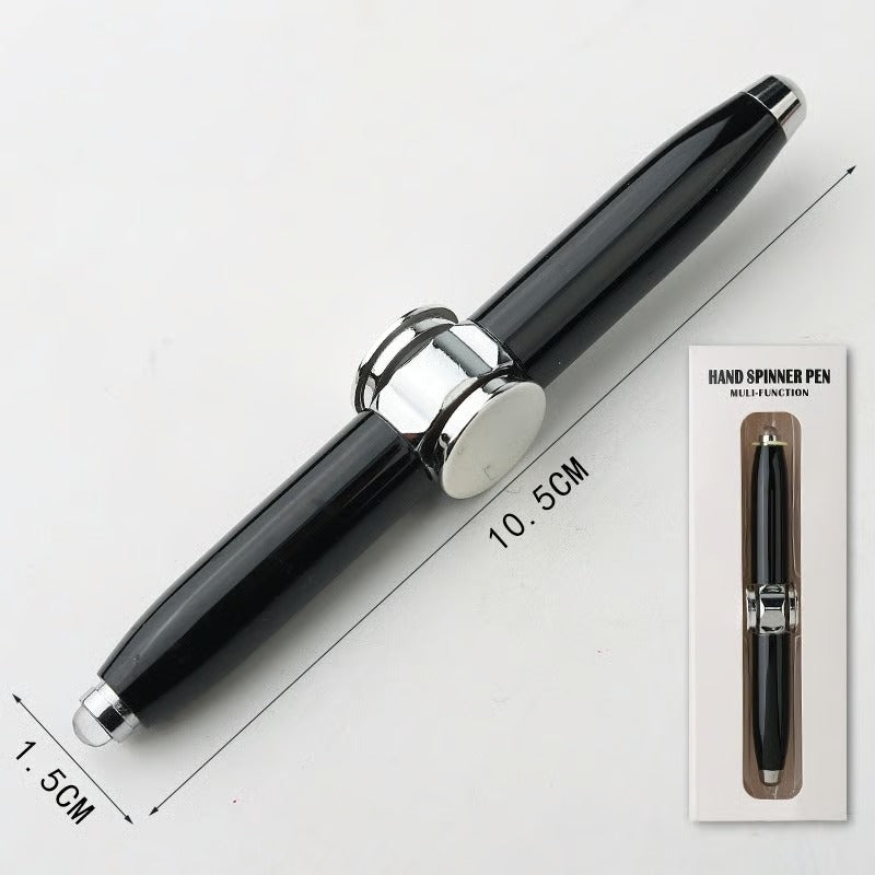 Fidget Spinning Pen with LED Light (4 Pens)
