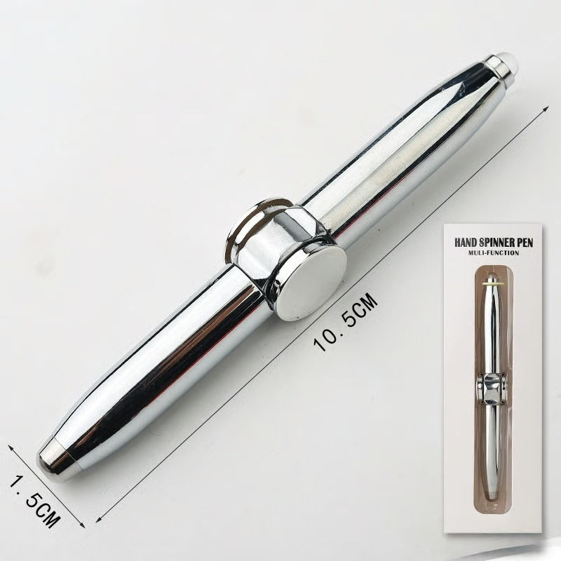 Fidget Spinning Pen with LED Light (4 Pens)