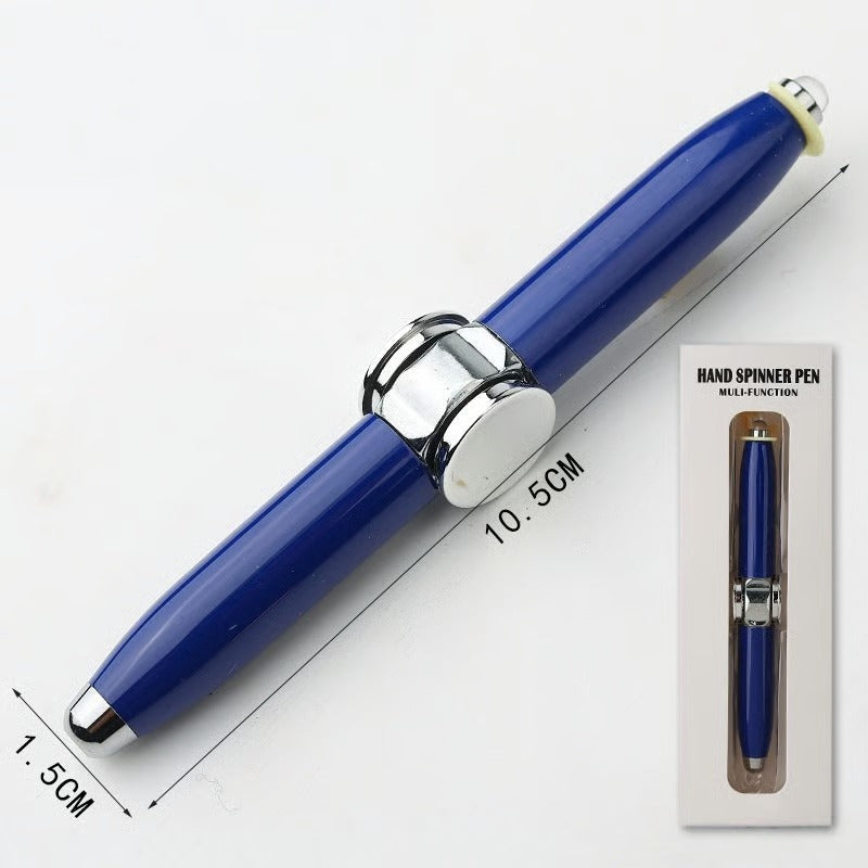 Fidget Spinning Pen with LED Light (4 Pens)
