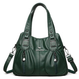 Women’s Multi-Pocket Crossbody Shoulder Handbag