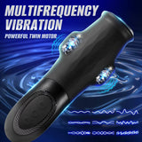 Powerful Dual Motor Vibrating Massager for Intense Stimulation & Relaxation