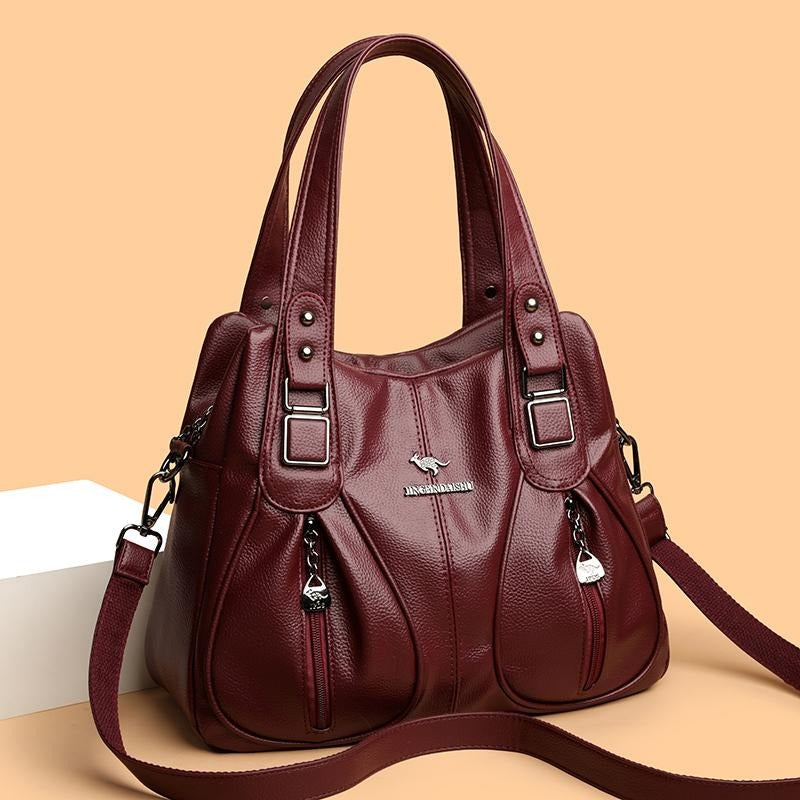 Women’s Multi-Pocket Crossbody Shoulder Handbag