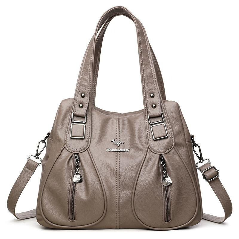 Women’s Multi-Pocket Crossbody Shoulder Handbag