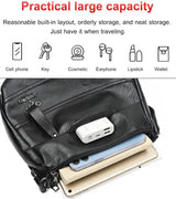 Large Capacity Women's Shoulder Crossbody Bag Multi-Pocket Bag Mobile Phone Bag