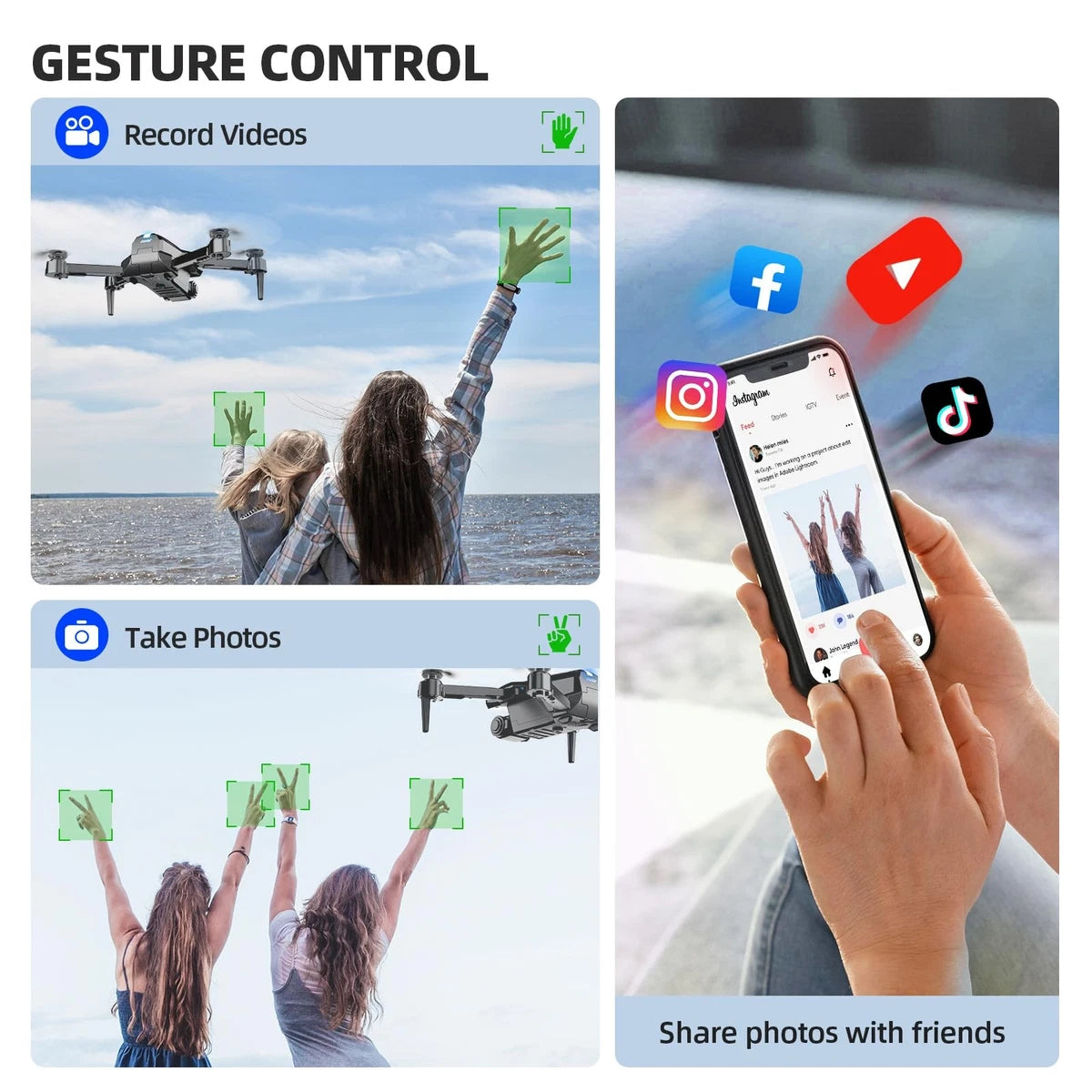 Drone with Camera 1080P HD FPV Foldable Mini Drone for Beginners Kids Adults,...|157494505464