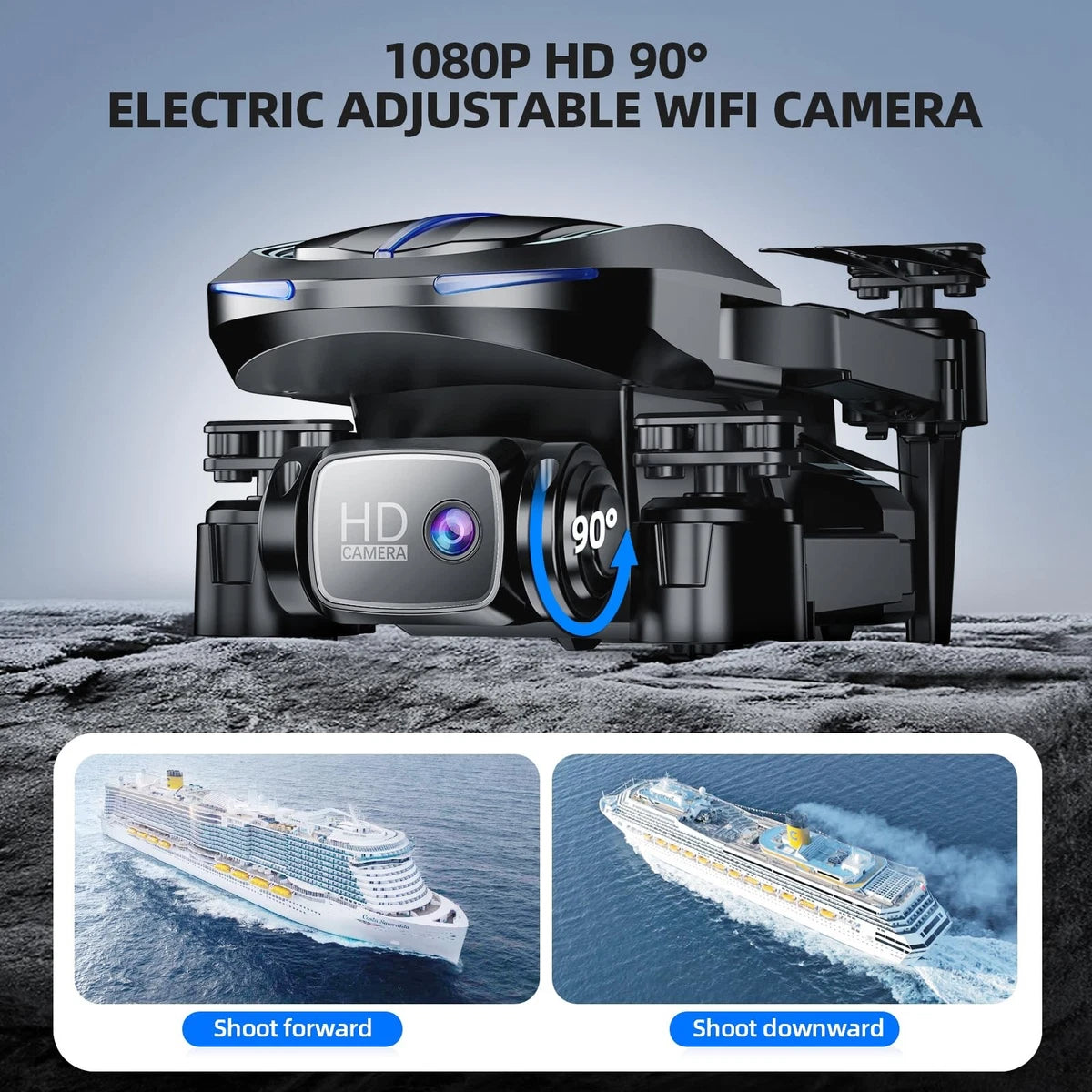 Drone with Camera 1080P HD FPV Foldable Mini Drone for Beginners Kids Adults,...|157494505464