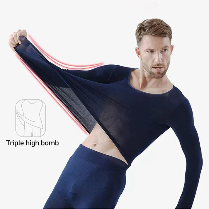 🌸 Seamless Elastic Thermal Innerwear | Autumn / Winter Wear | Buy 1 Get 1 FREE