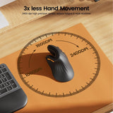 ProtoArc Ergonomic Bluetooth Vertical Mouse