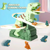 Electric dinosaur stair climbing toy
